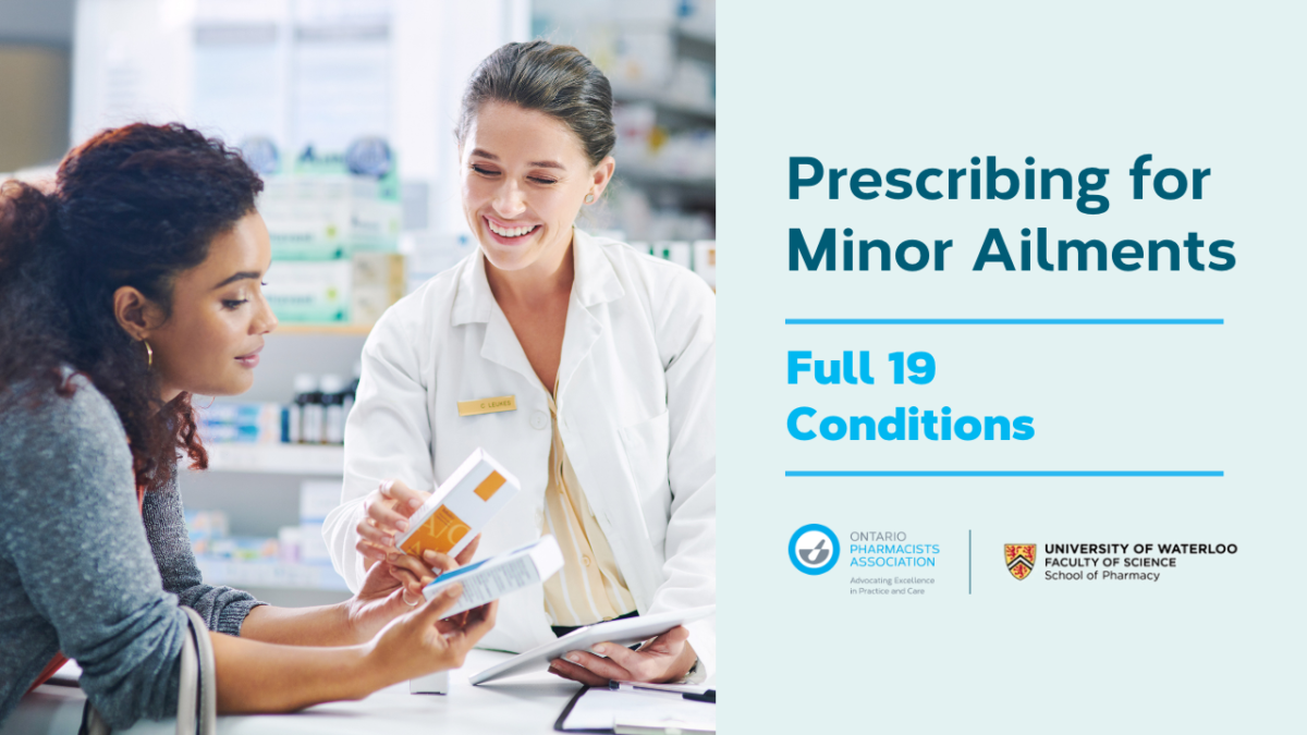 Prescribing for Minor Ailments – Full 19 Conditions